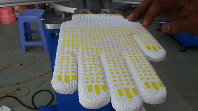 anti slip gloves printing sample