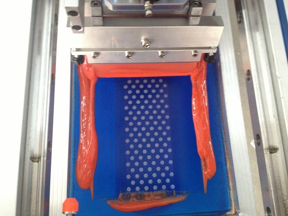 high speed screen printing machine