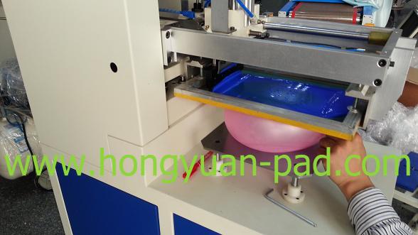 rapid screen printing machine for latex balloon