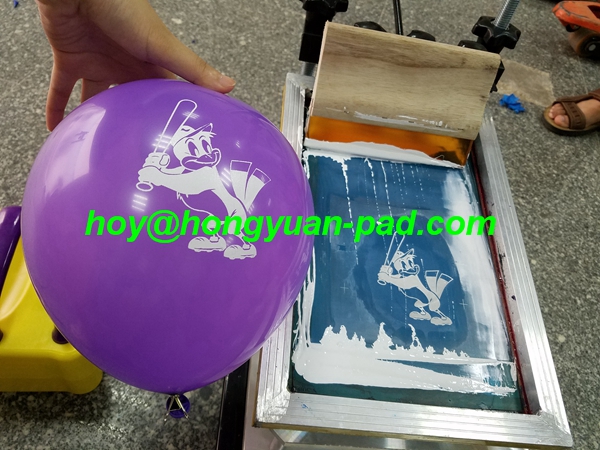 latex balloon screen printing machine