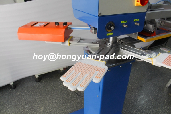 anti slip glove printing machine