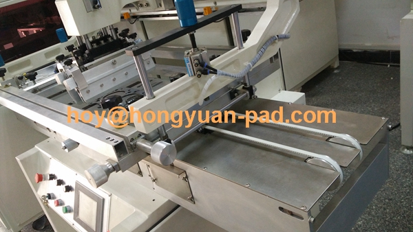 screen printing machine with auto unloading