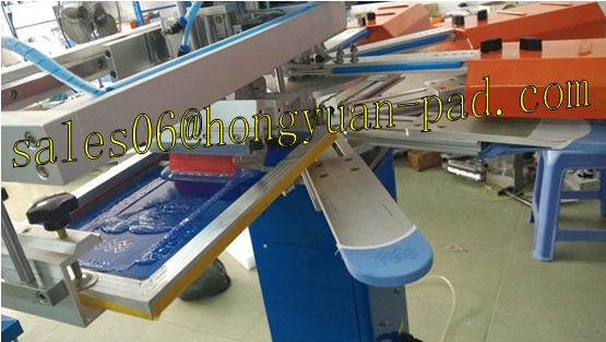 one color rotary sock screen printing machine
