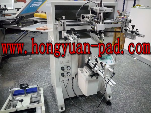 semi automatic cylindrical screen printing machine