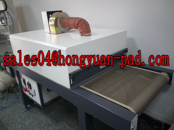 IR dryer machine with conveyor belt