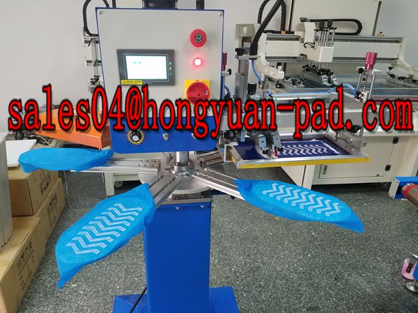 shoe cover screen printing machine