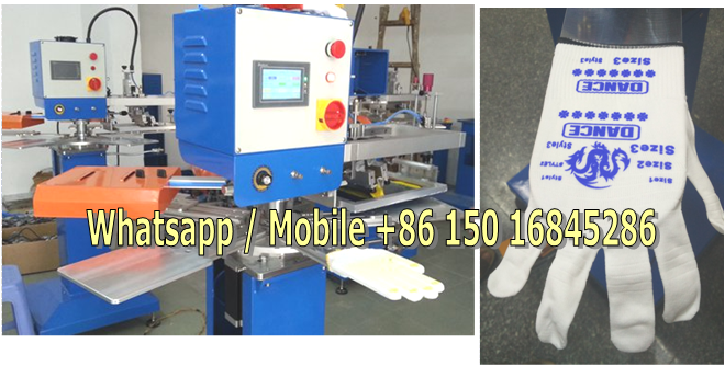 knitted gloves printing machine