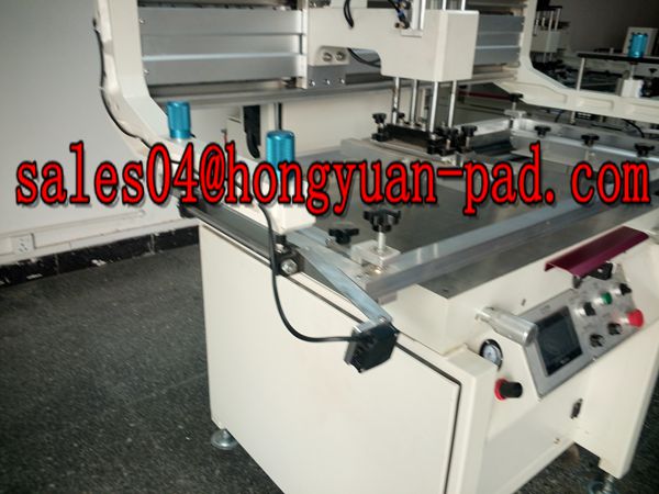 flatbed screen printing machine