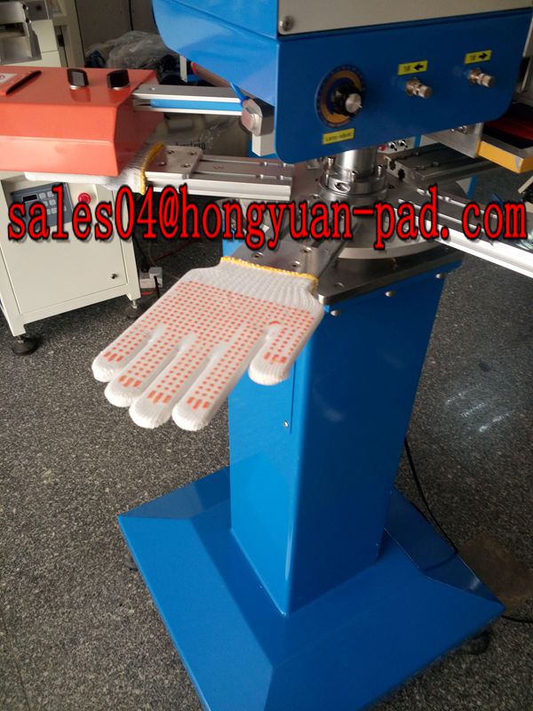 non slip gloves screen printing machine