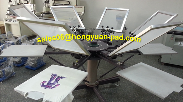 t shirt screen printing machine