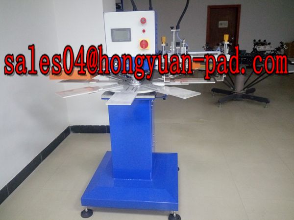 2 color rapid rotary screen printing machine