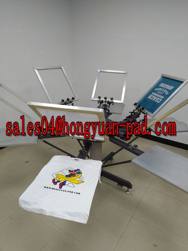 manual t-shirt screen printing machine