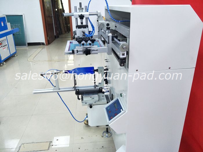 1 color screen printing machine for water bottle