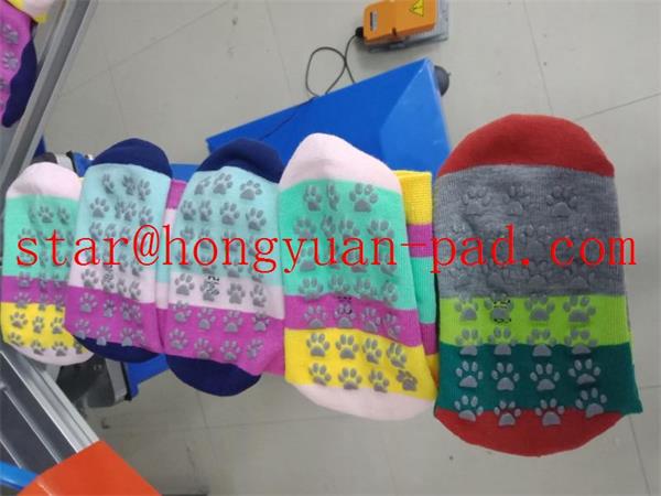 Rotary Anti Slip Socks Printing Machine