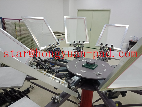 8 Color 8 Station Screen Printing Machine With Micro Registration