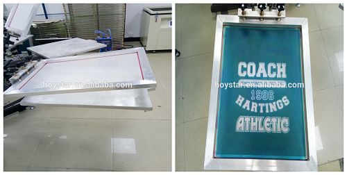 Fine-Tuning 8 Colors 8 Stations Manual Screen Printing Machine