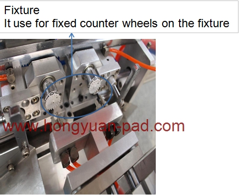counter wheels pad printing machine