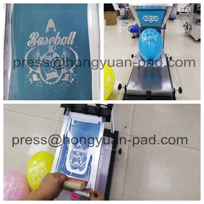 Cheap and good quality Single Color Manual Balloon Printing Machine
