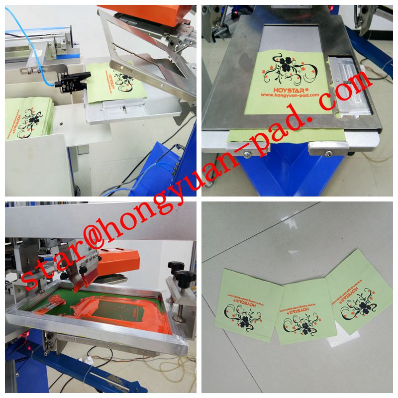 Napkin Paper Screen Printing Machine