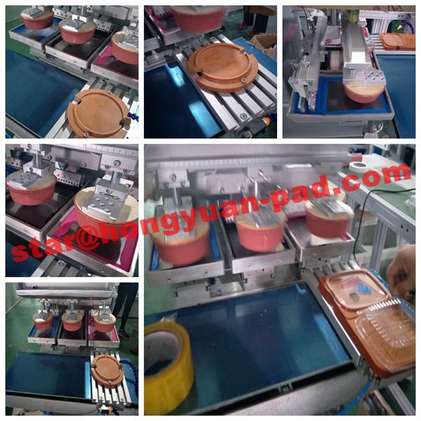 Lunch Boxes Pad Printing Machine