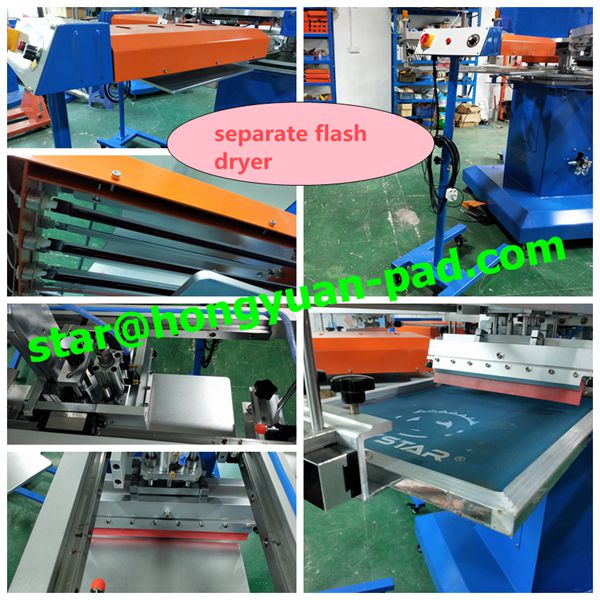 4 Color Fabric Screen Printing Machine