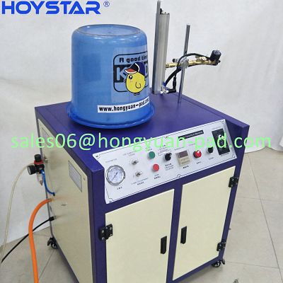 flame surface treatment machine for bucket