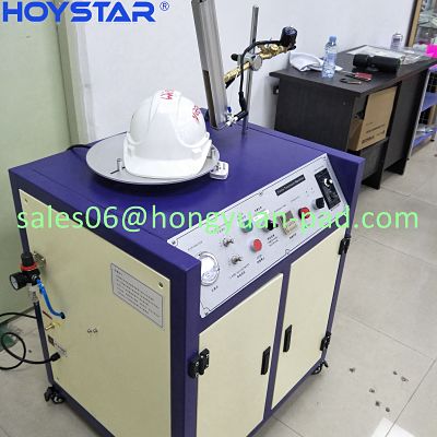flame surface treatment machine for helmet