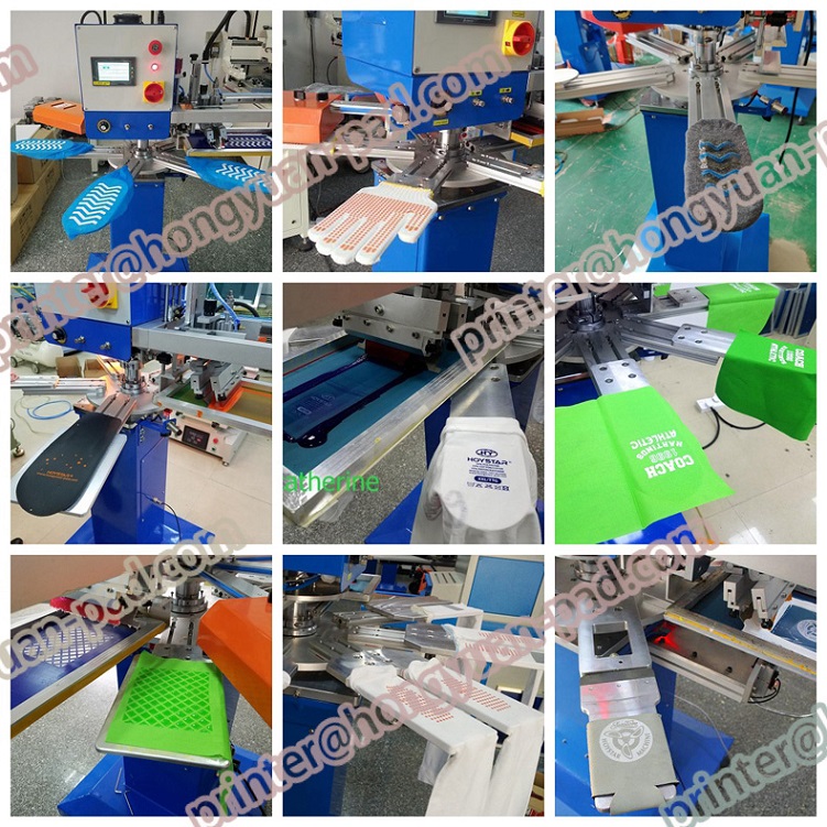 rotary table screen printer