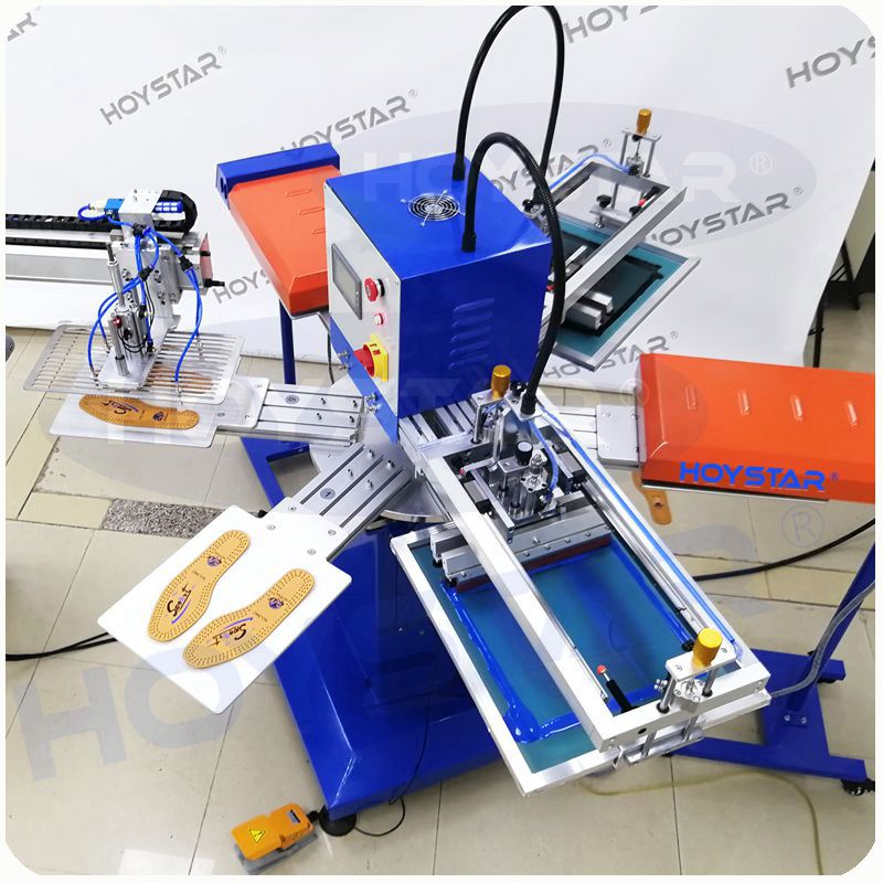 automatic silk screen printing machine for insoles