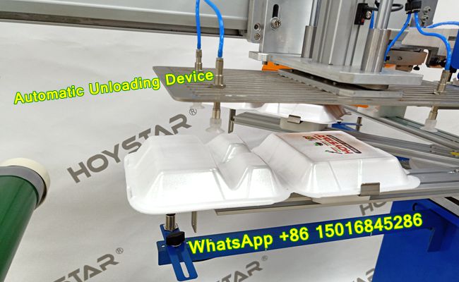 food container printing machine, plastic box screen printing machine