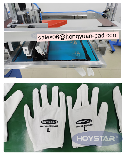 screen printing machine for gloves