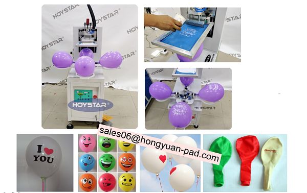 balloon screen printing machine