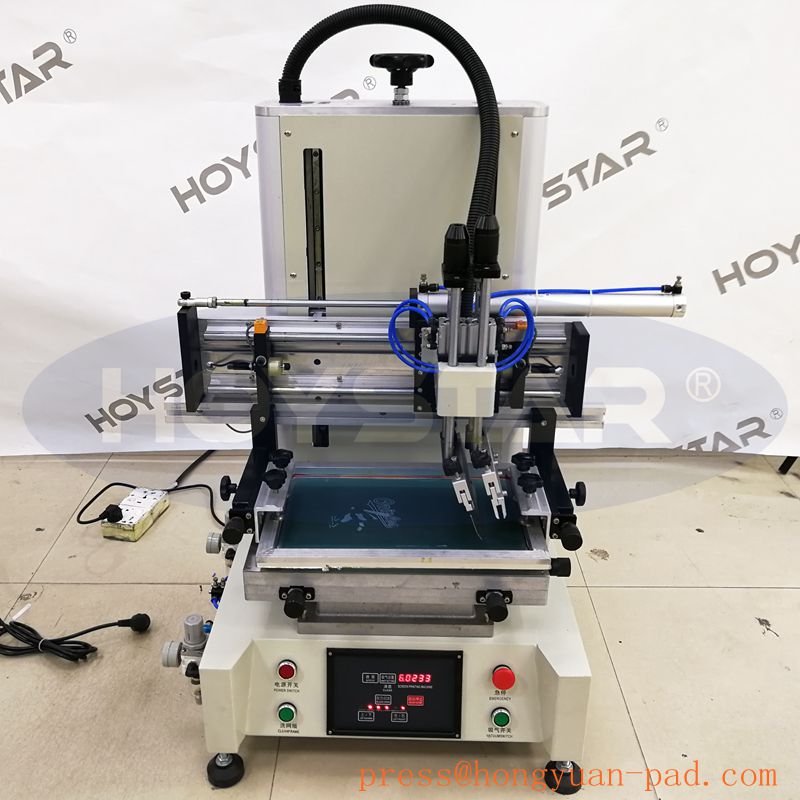 Tabletop Machine Screen Printing