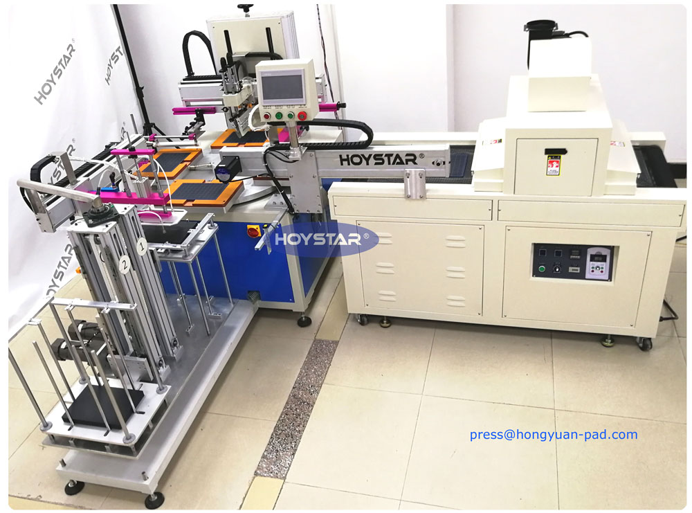 Screen printing machine for printing Cutting Mat 