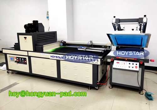 UV Spot Automatic Screen Printing Machine Paper Sheet Heat Transfer Film Stickers