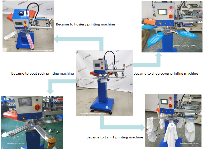 Semi Automatic Silk Screen Printing Machine
