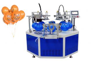 Full Automatic 2 Color Latex Balloon Screen Printing Machine