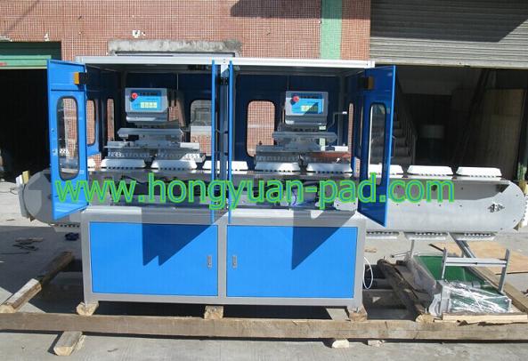 4 color automatic  egg box pad printing machine