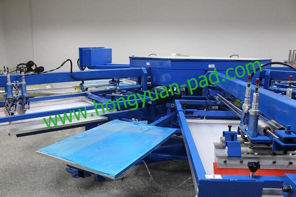 6 color garment screen printing machine