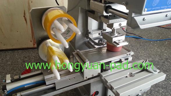 single color pad printing machine