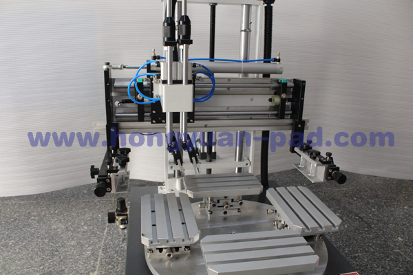 Desktop single color screen printing machine