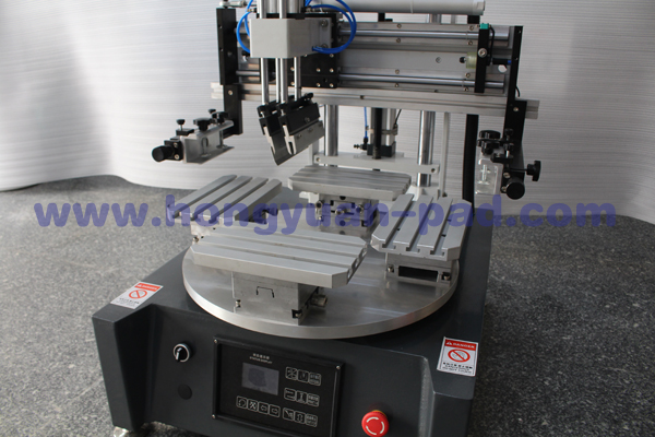 Desktop single color screen printing machine