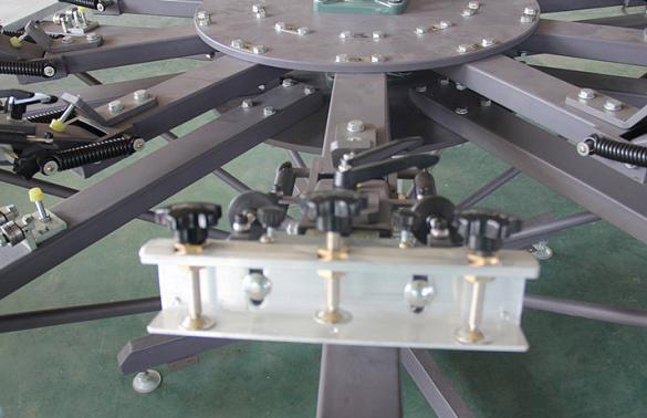 micro register screen printing machine, www.hongyuan-pad.com