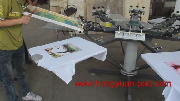 rotary screen printing machine