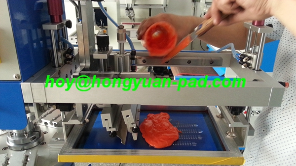 anti slip gloves screen printer