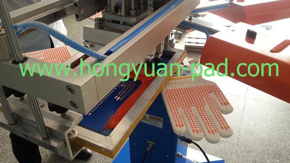 gloves screen printing machine