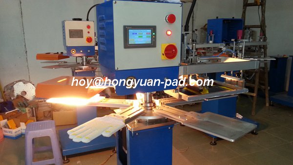 gloves screen printing machine