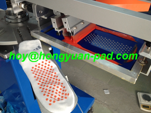anti slip socks printing machine