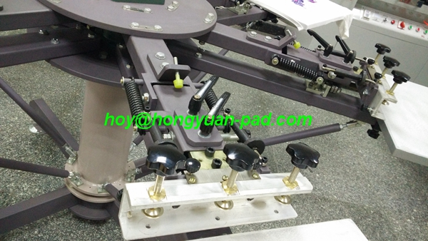 6 color t shirt screen printing press