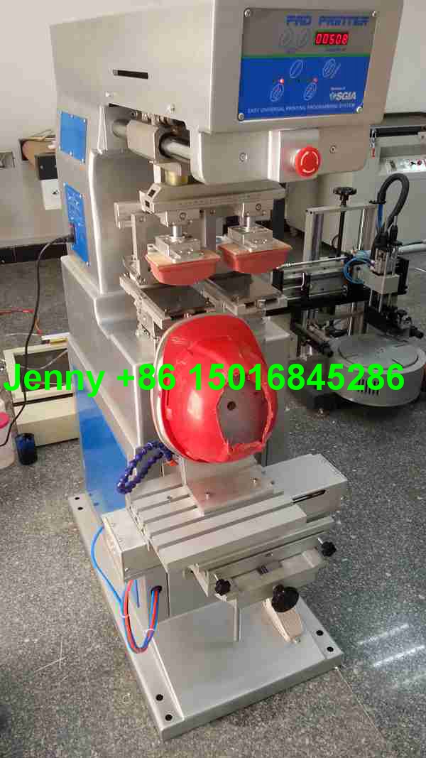 helmet pad print machine